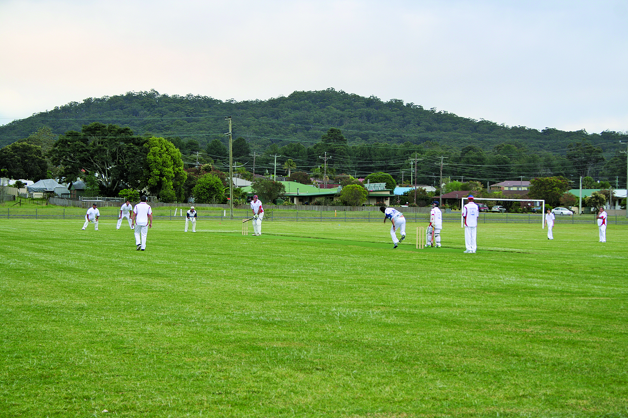 Bulahdelah Cricket Team play against Old Bar