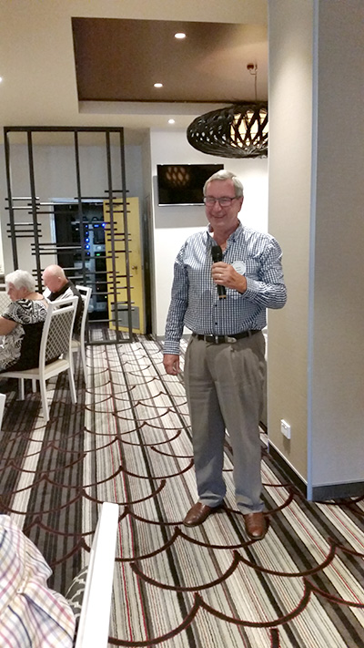 Doug Jacka, Chairman of Port Stephens Legacy Group.
