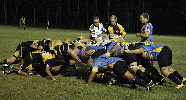 Medowie’s low and level scrum was impressive. 