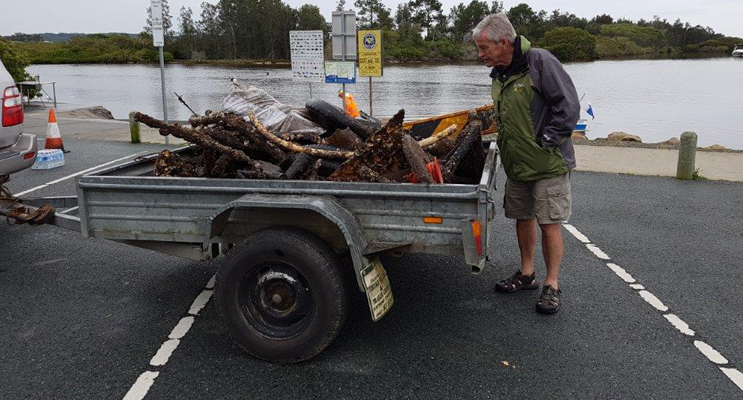 RIVER RUBBISH: Myall River Clean-Up.