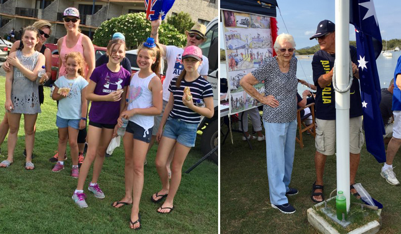 MOIRA PARADE PARK: Australia Day Breakfast Celebration.