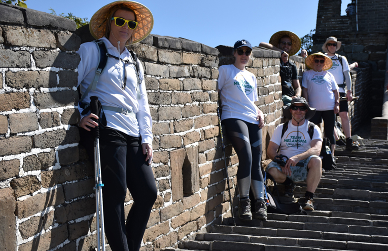 Emma Dunlop, on her trip to China to raise funds for Melanoma Research.