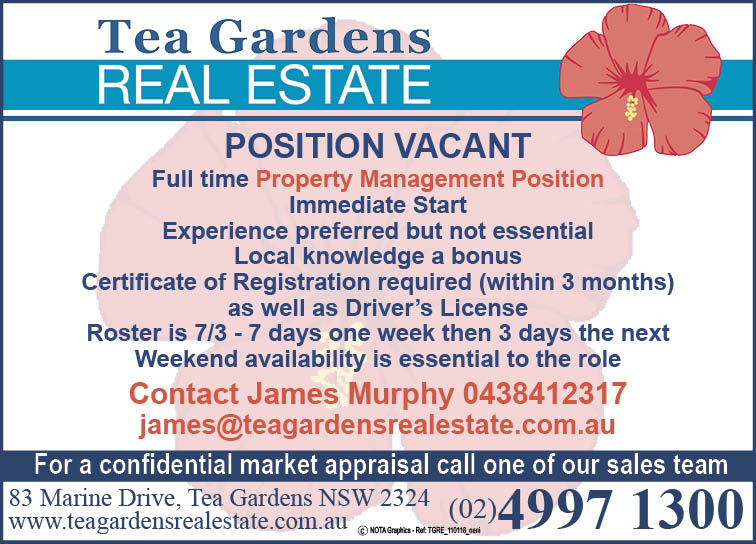 Tea Gardens Real Estate