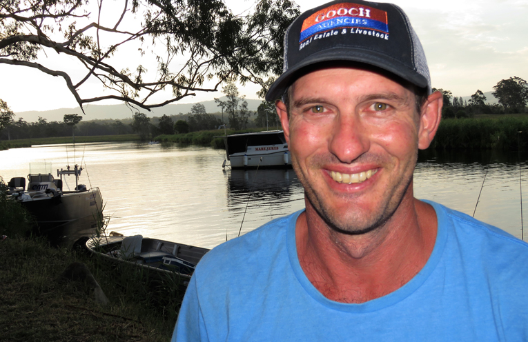 Bulahdelah Fishing Club President Darren Carrall.