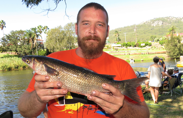 Ben Morris weighs-in a mullet. 