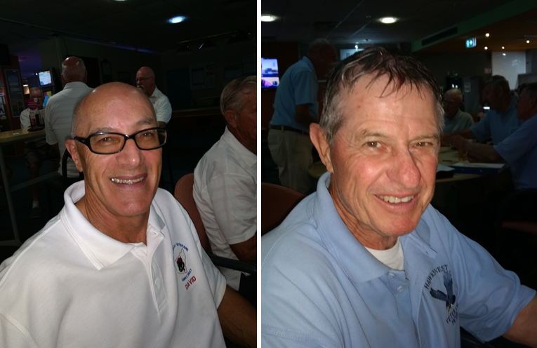 A Grade Winner David Potts (left) C Grade Winner Peter Ham. (right)