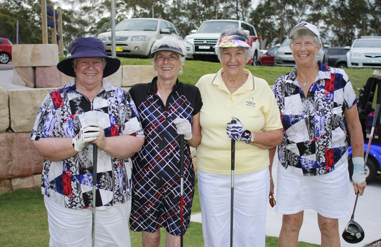 Liz Davis, Mary Reisch, Rae Uptin, Robyn Kennett.