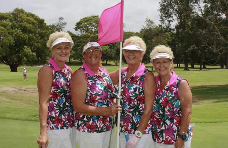 Di Moon, Charmaine Elliott, Sue Lewis, Bev Suska.