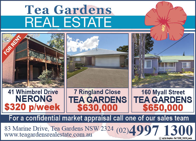 Tea Gardens Real Estate