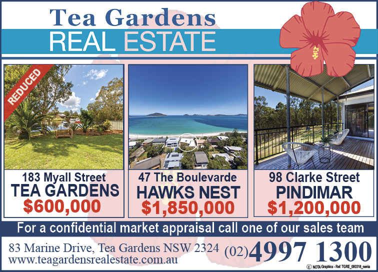 Tea Gardens Real Estate