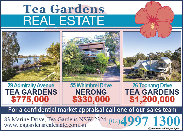 Tea Gardens Real Estate