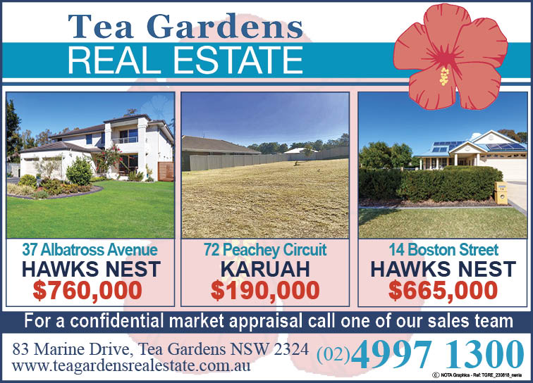 Tea Gardens Real Estate