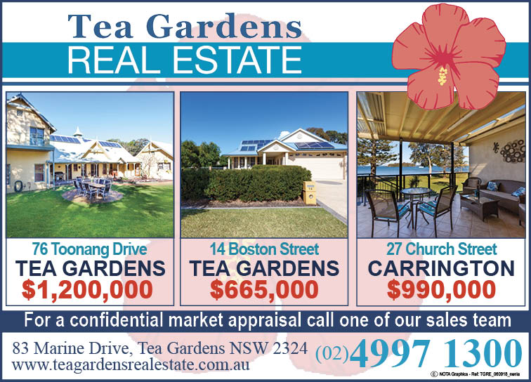 Tea Gardens Real Estate