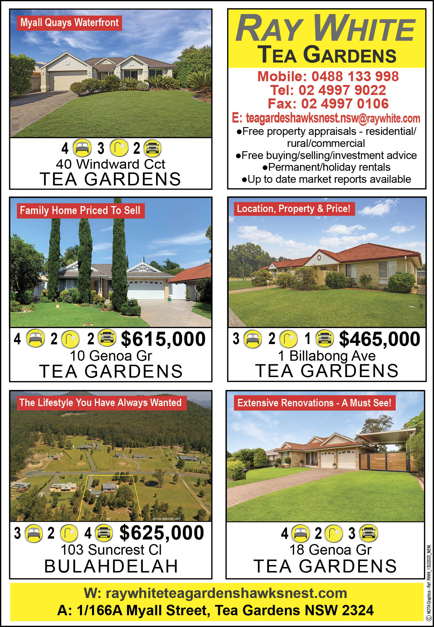 Ray White Real Estate Tea Gardens