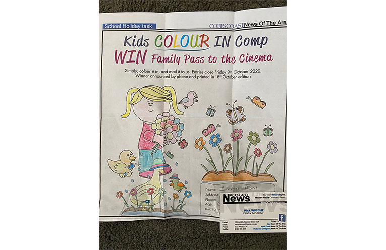 Kids Colouring Competition Announcement – News Of The Area