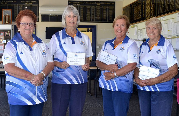 Tea Gardens Women’s Bowling weekly results - News Of The Area