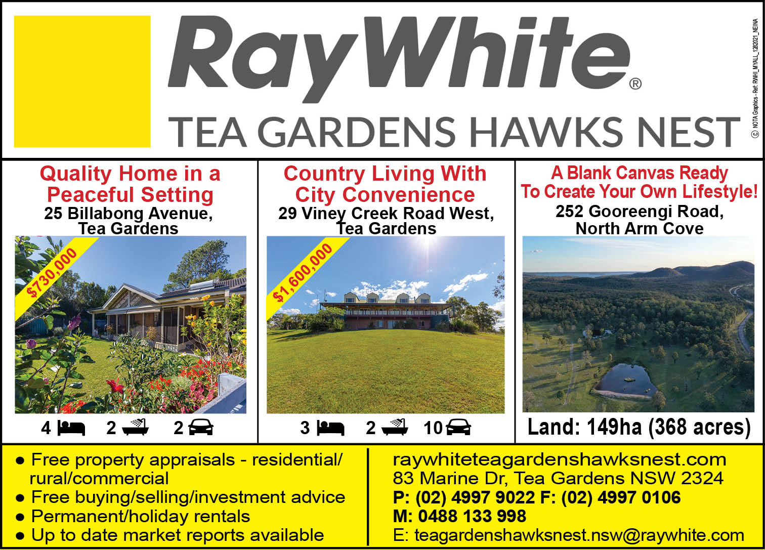 Ray White Real Estate Tea Gardens