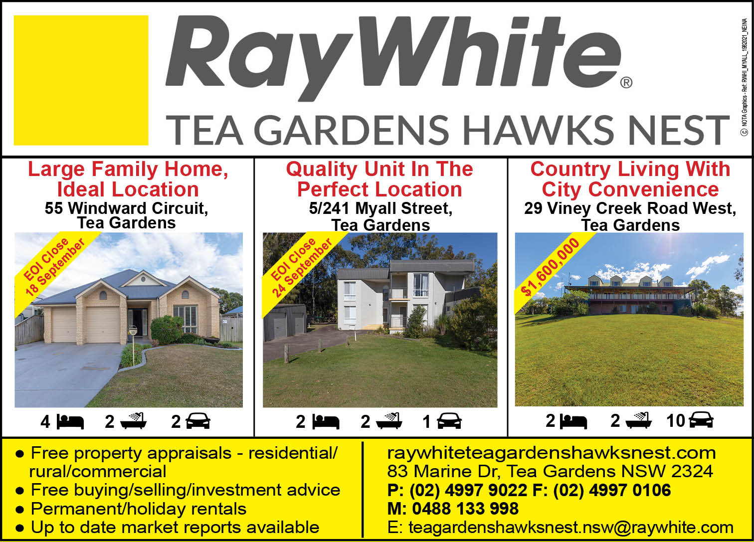 Ray White Real Estate Tea Gardens